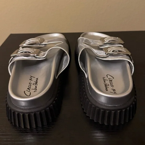 Circus NY by Sam Edelman Cris mesh double buckle sandals - Picture 4 of 6